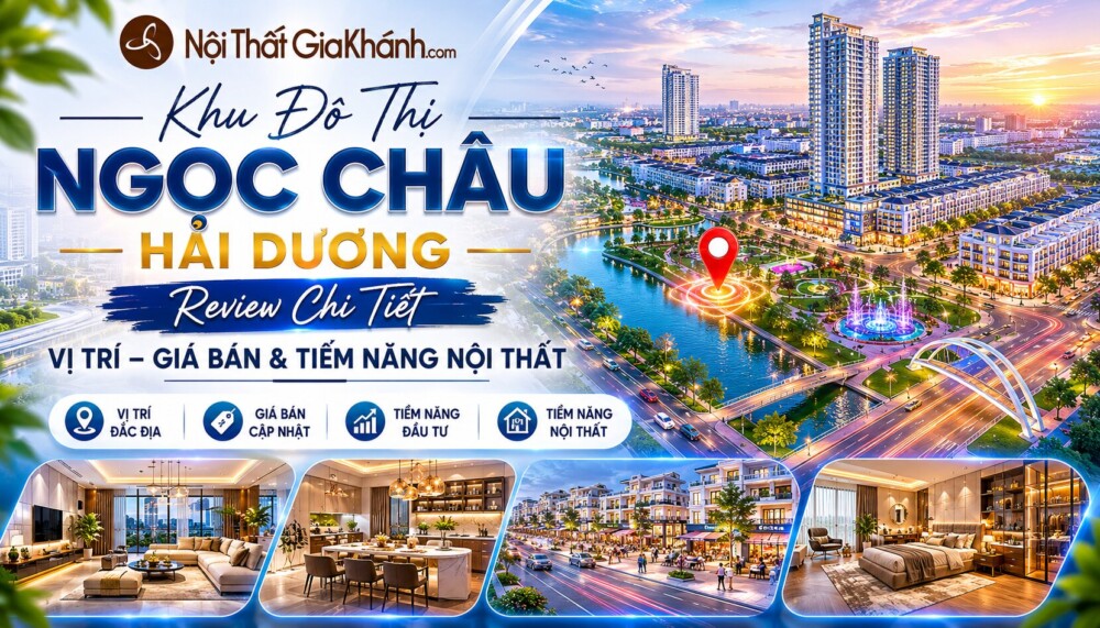 Khu Đô Thị Ngọc Châu Hải Dương: Review Chi Tiết Vị Trí, Giá Bán & Tiềm Năng Nội Thất