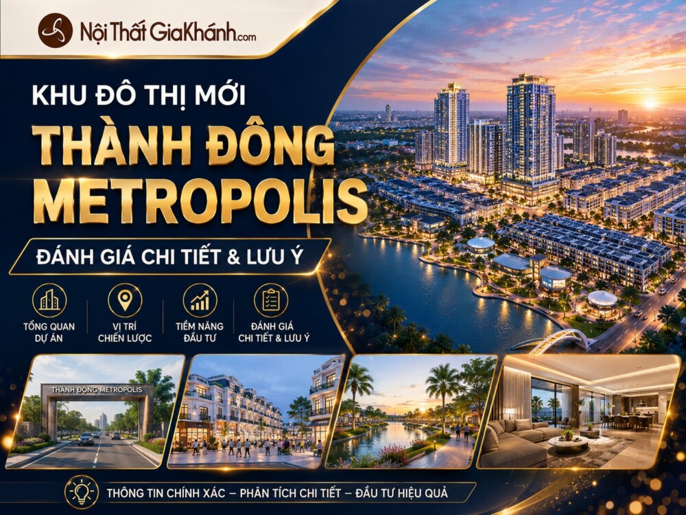 Khu Đô Thị Mới Thành Đông Metropolis: Đánh Giá Chi Tiết & Lưu Ý