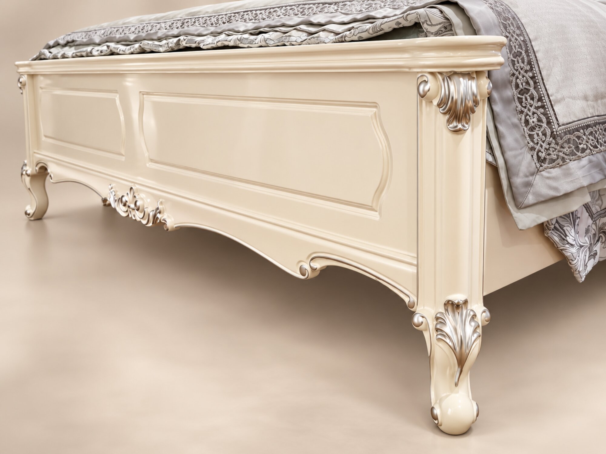 Giường Ngủ AURORA ROYALE 1M8 Phong Cách Tân Cổ Điển GIB15-18 - Ảnh 14