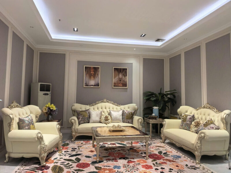 Sofa PALAIS D'OR - Sofa Tân Cổ Điển Luxury Sang Trọng SB842-123