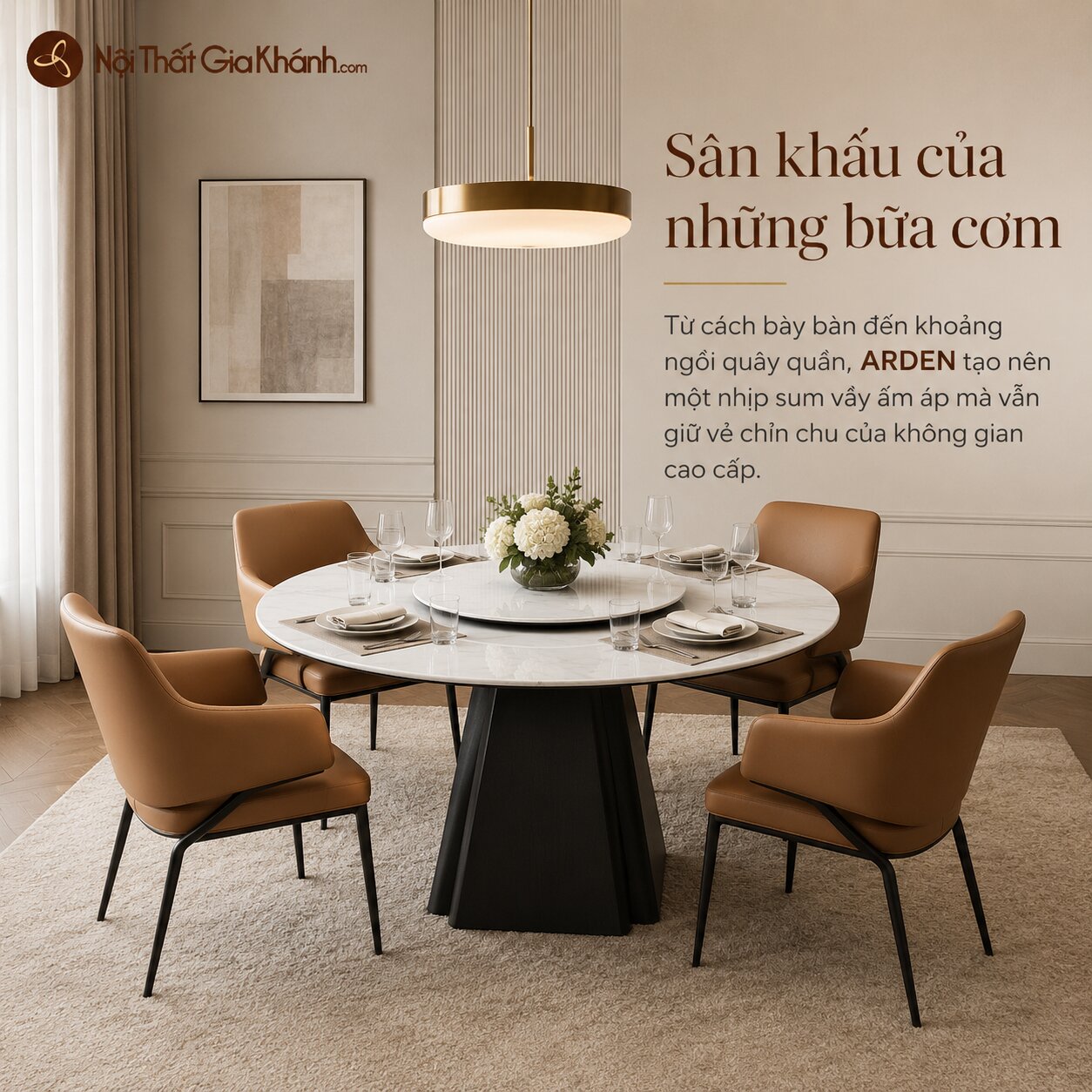 bàn ăn arden