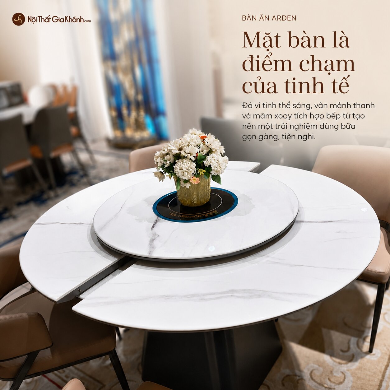 bàn ăn arden