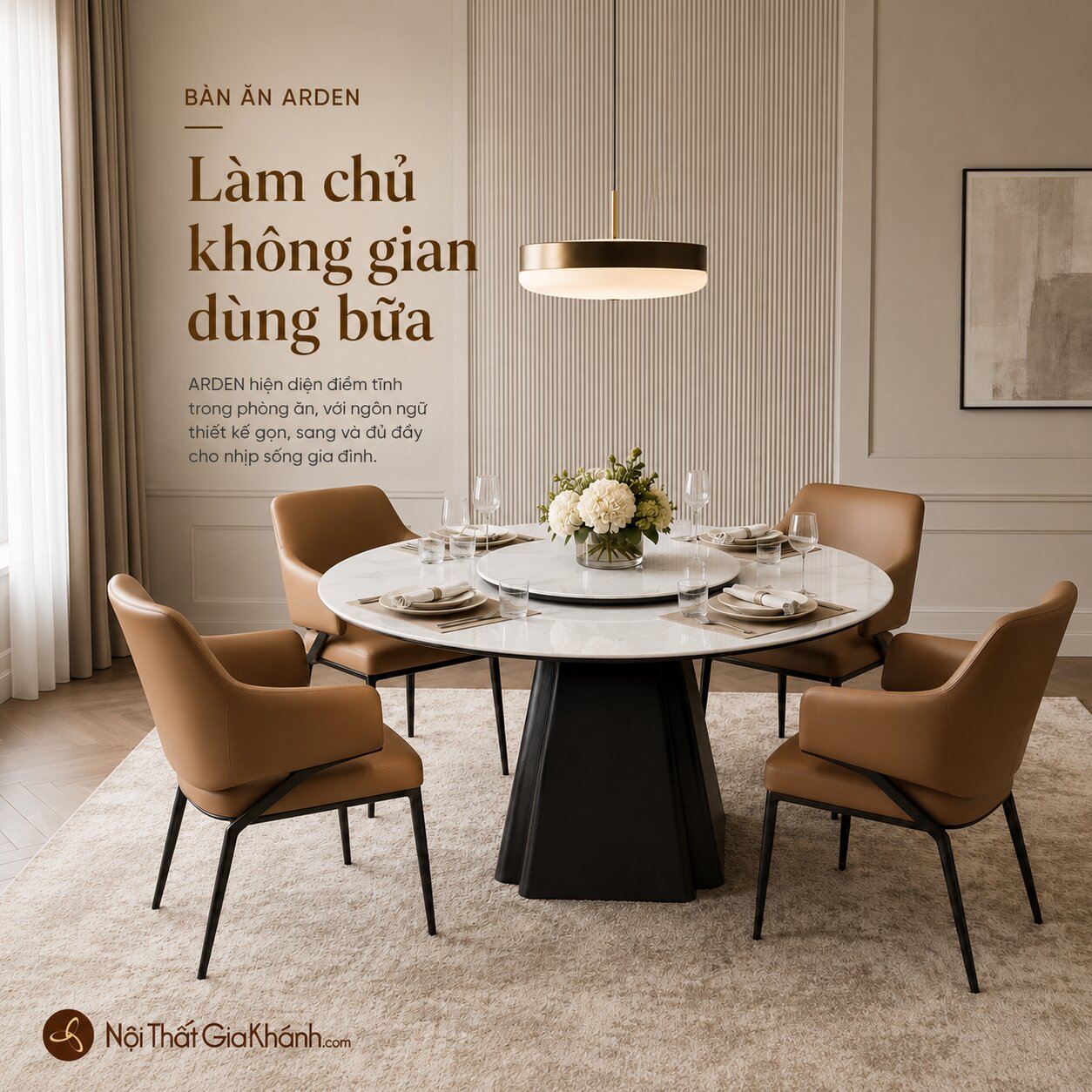 bàn ăn arden
