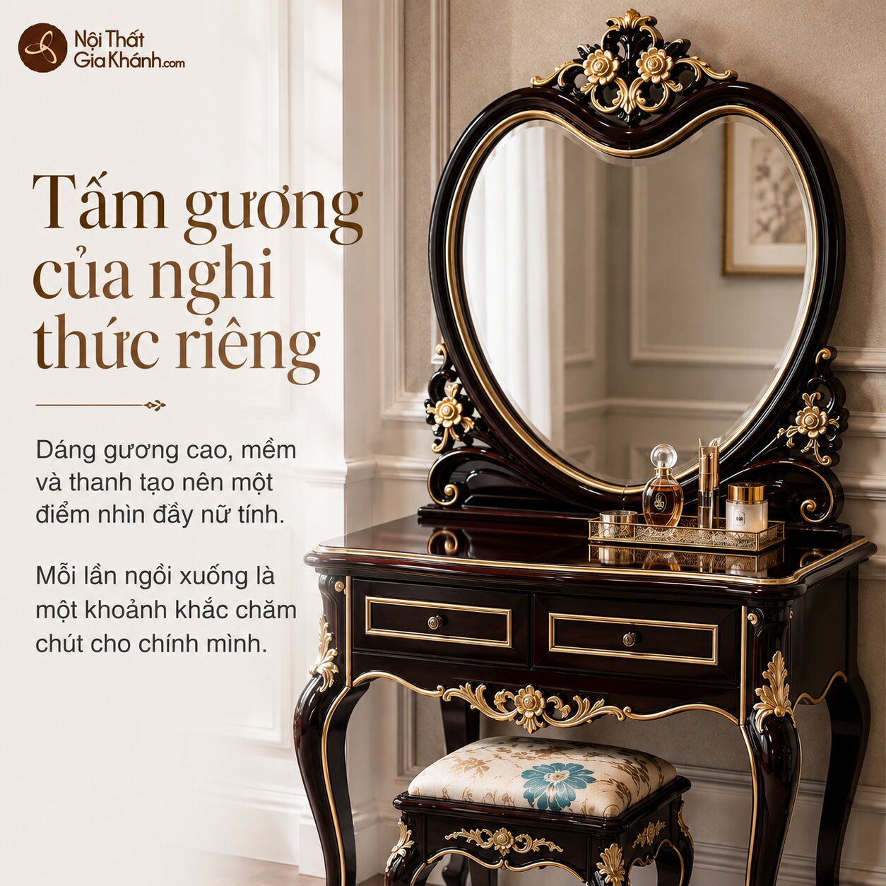 Bàn Trang Điểm ROSALINE