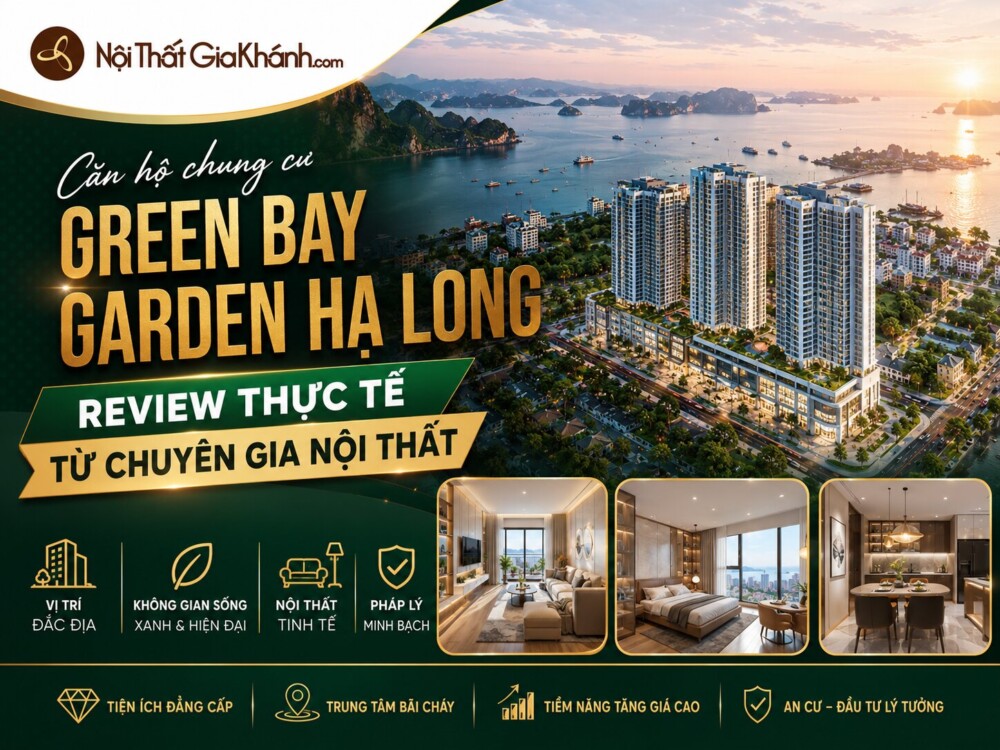 Căn hộ chung cư Green Bay Garden Hạ Long: Review Thực Tế 2026 từ Chuyên Gia Nội Thất
