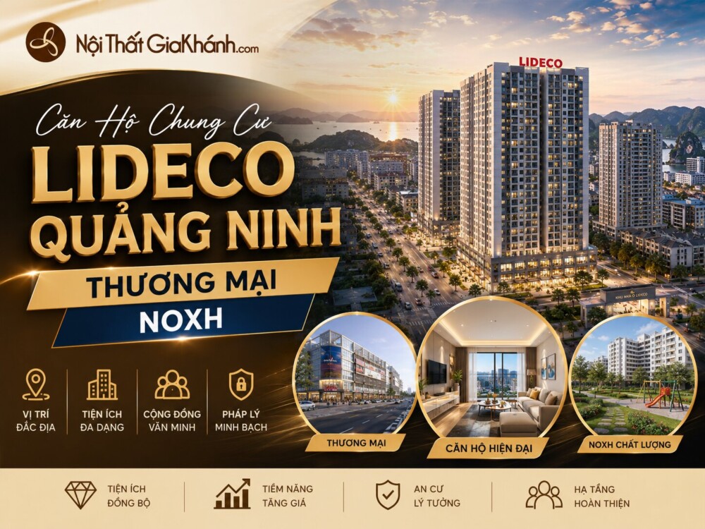 Căn Hộ Chung Cư Lideco Quảng Ninh: Thương Mại, NOXH 2026