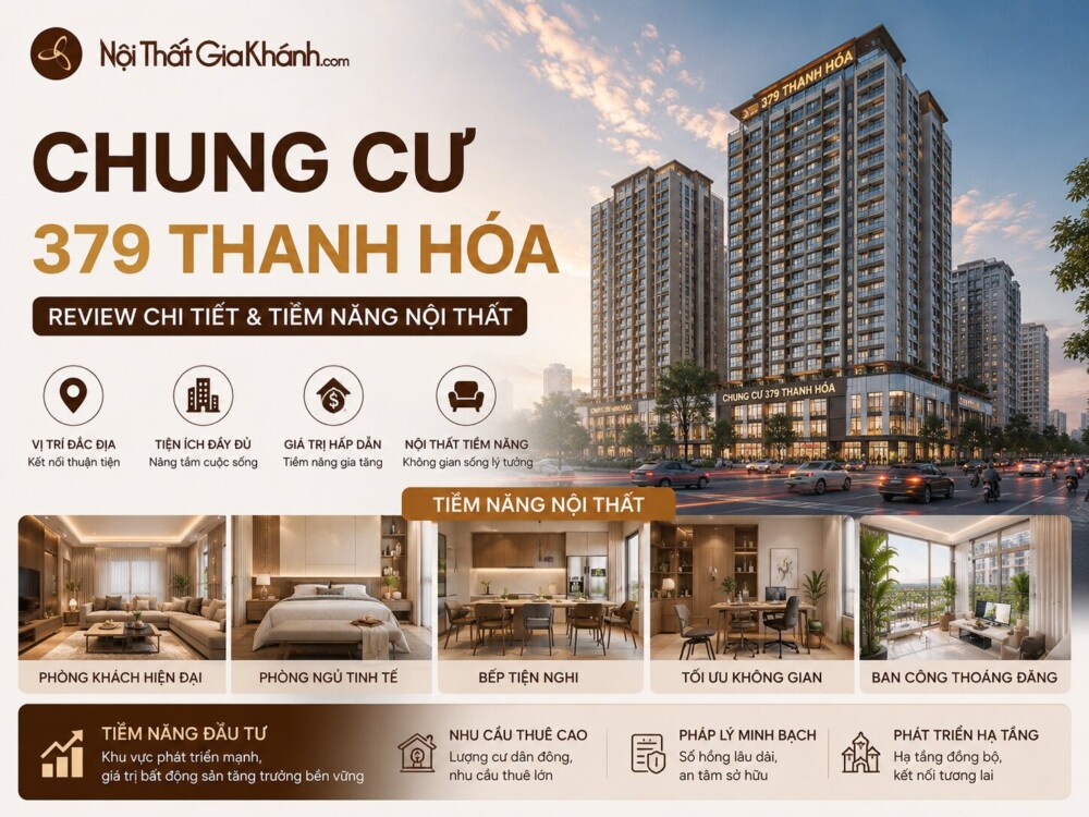 Chung Cư 379 Thanh Hóa: Review Chi Tiết & Tiềm Năng Nội Thất 2026