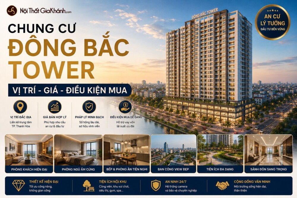 Chung Cư Đông Bắc Tower: Vị Trí, Giá, Điều Kiện Mua 2026