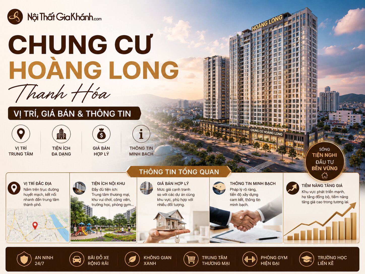 Chung Cư Hoàng Long Thanh Hóa: Vị Trí, Giá Bán & Thông Tin