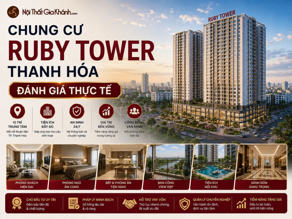 Chung Cư Ruby Tower Thanh Hóa: Đánh Giá Thực Tế 2026