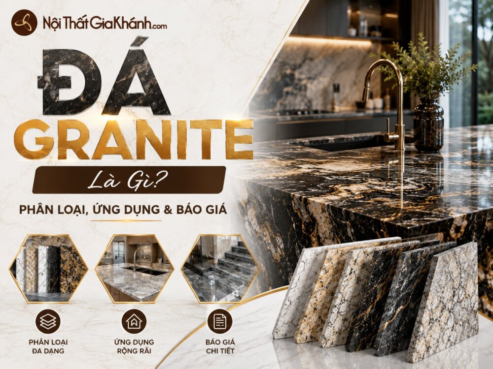 Đá Granite Là Gì? Phân Loại, Ứng Dụng & Báo Giá