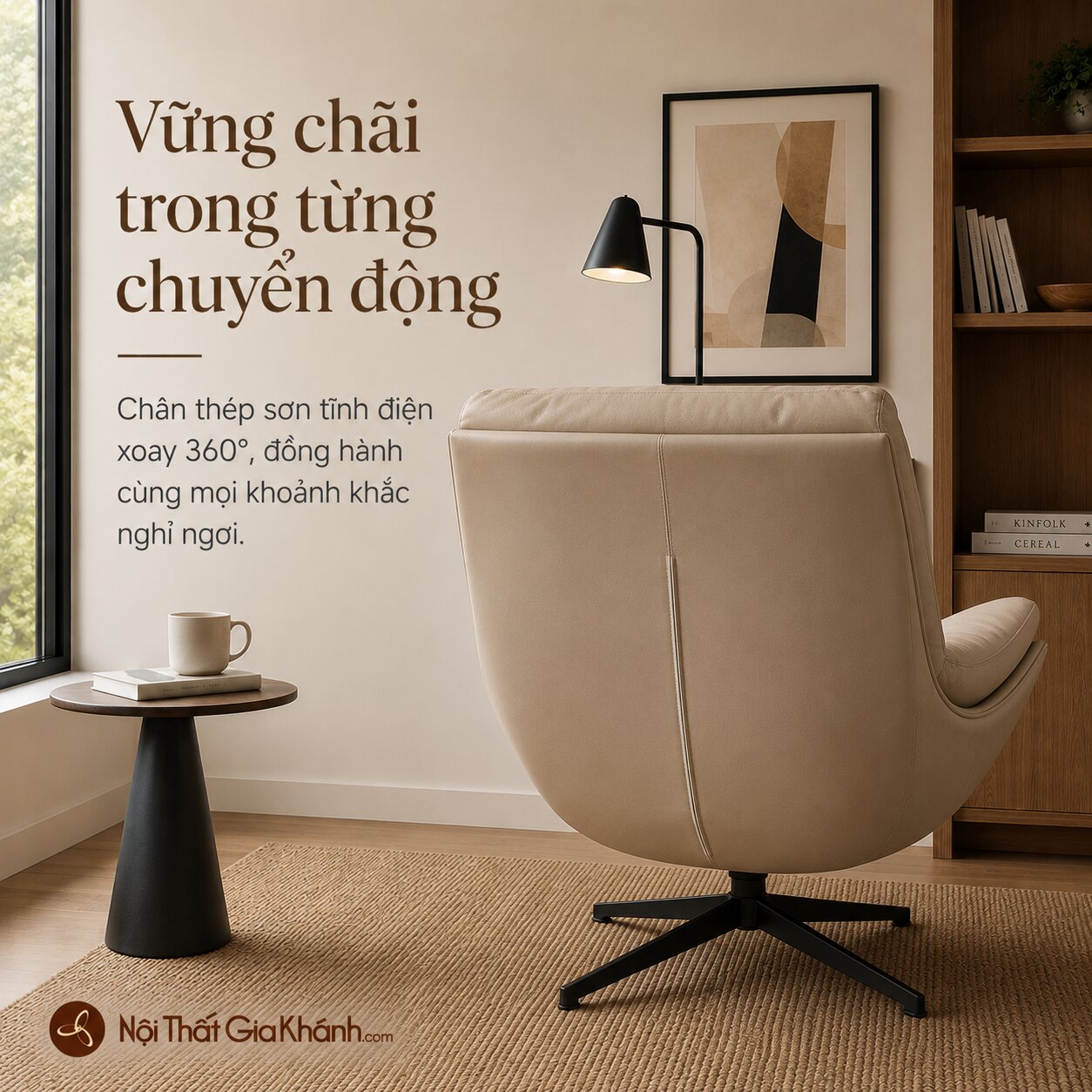 Ghế Thư Giãn FJORD Phong Cách Hiện Đại SY-068