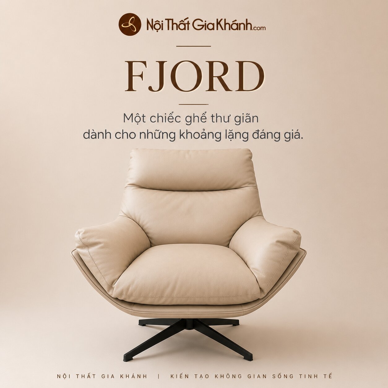 Ghế Thư Giãn FJORD Phong Cách Hiện Đại SY-068