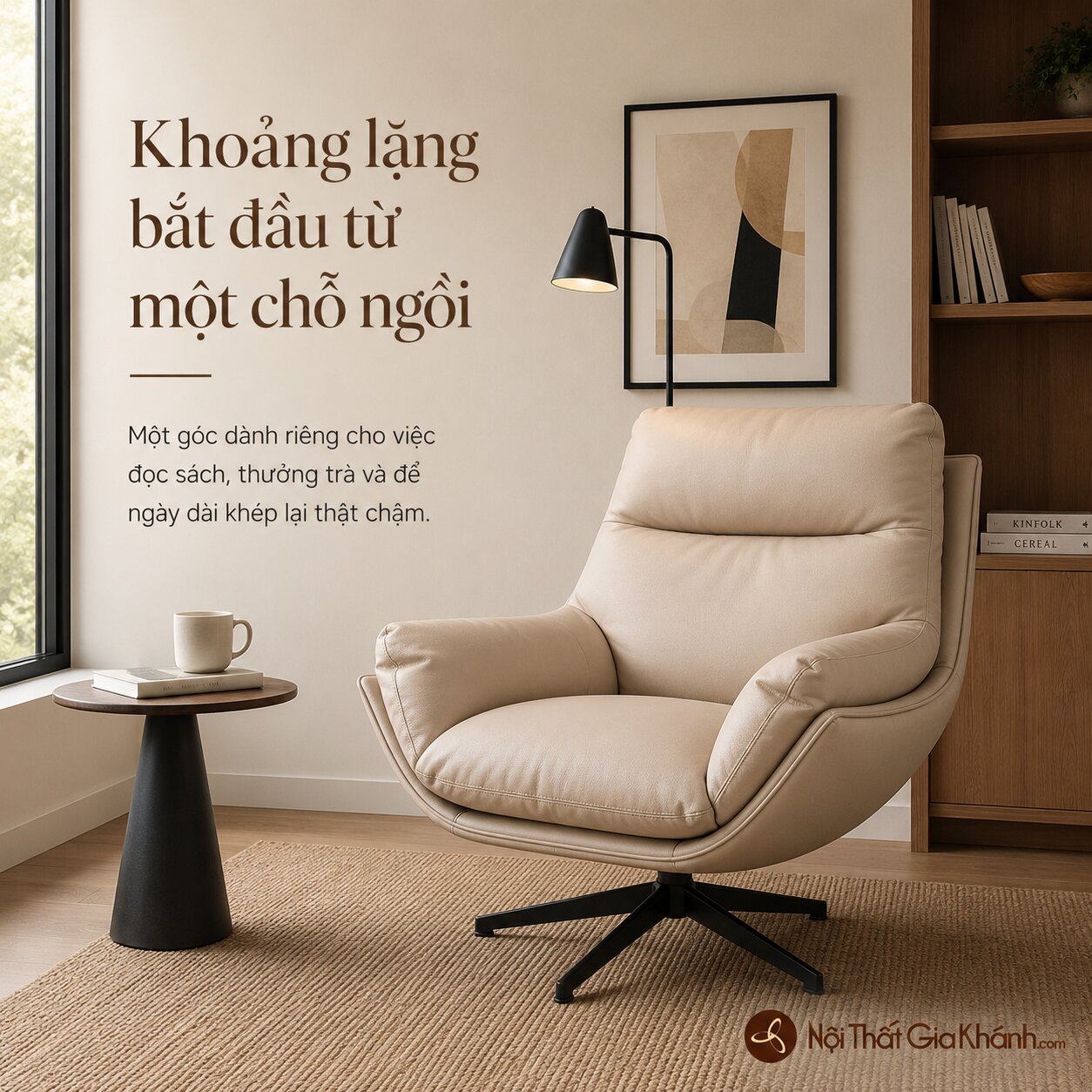 Ghế Thư Giãn FJORD Phong Cách Hiện Đại SY-068