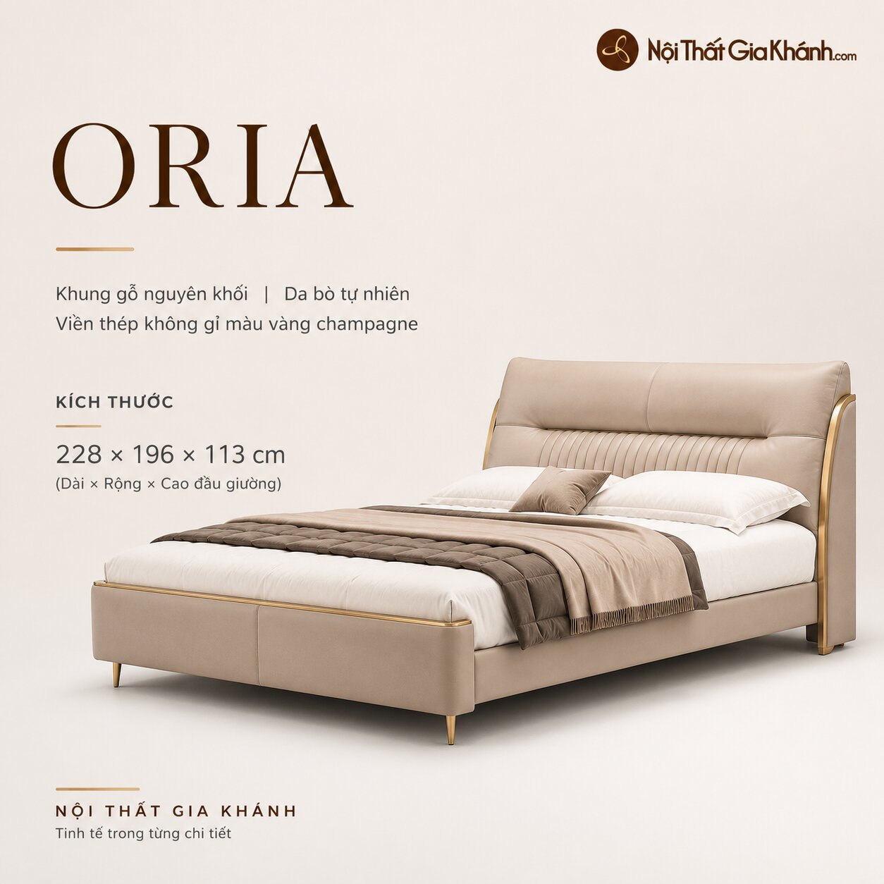 Giường Ngủ ORIA