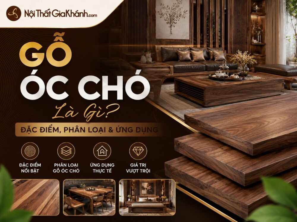 Gỗ Óc Chó Là Gì? Đặc Điểm, Phân Loại & Ứng Dụng