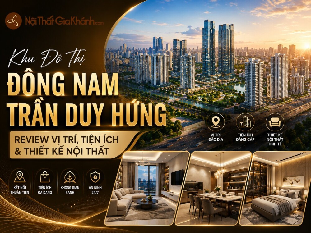 Khu Đô Thị Đông Nam Trần Duy Hưng: Review Vị Trí, Tiện Ích & Thiết Kế Nội Thất