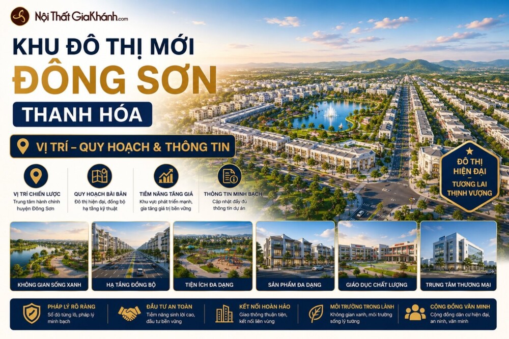 Khu Đô Thị Mới Đông Sơn Thanh Hóa: Vị Trí, Quy Hoạch & Thông Tin 2026