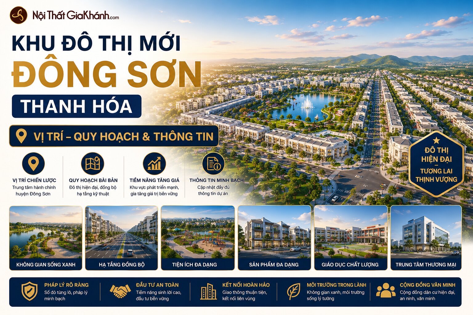 Khu Đô Thị Mới Đông Sơn Thanh Hóa: Vị Trí, Quy Hoạch & Thông Tin 2026