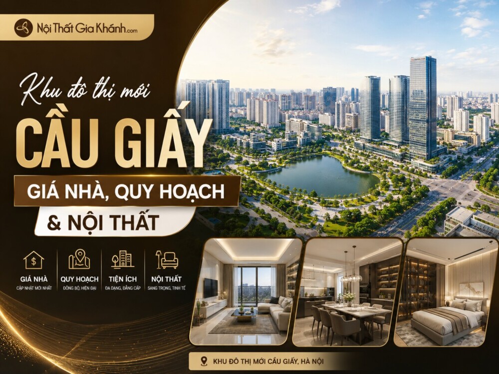 Khu đô thị mới Cầu Giấy: Giá Nhà, Quy Hoạch & Nội Thất