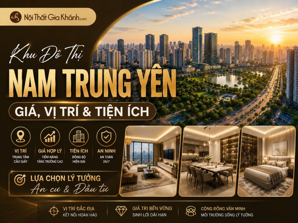 Khu Đô Thị Nam Trung Yên: Giá, Vị Trí & Tiện Ích