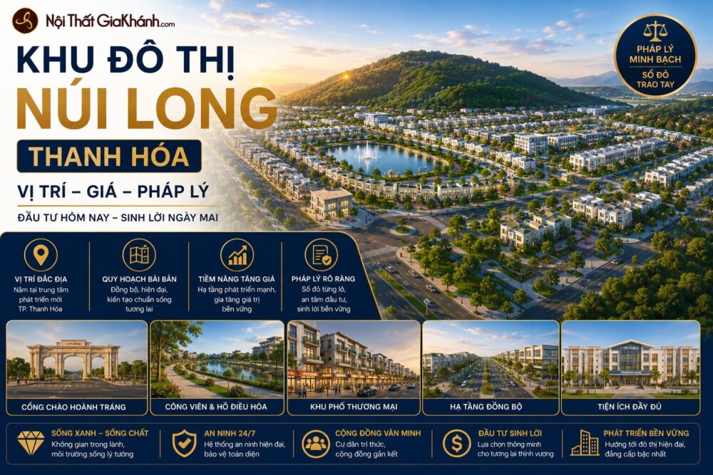 Khu Đô Thị Núi Long Thanh Hóa: Vị Trí, Giá & Pháp Lý