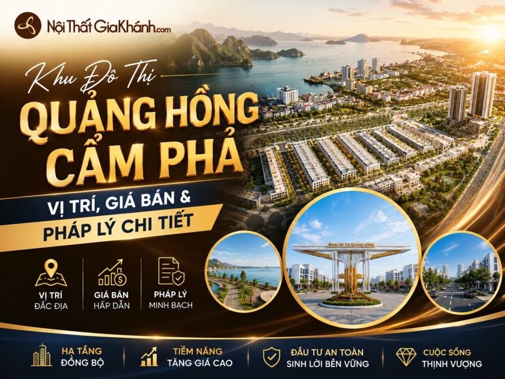 Khu Đô Thị Quảng Hồng Cẩm Phả: Vị Trí, Giá Bán & Pháp Lý Chi Tiết