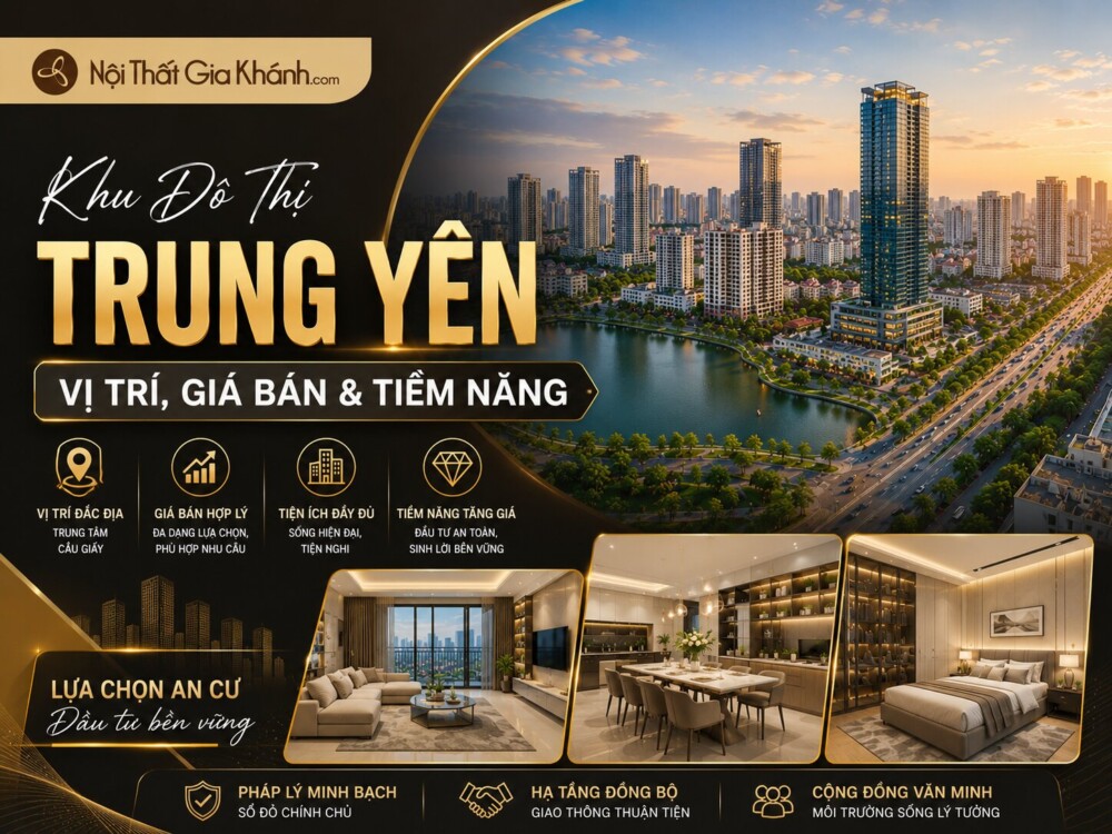 Khu Đô Thị Trung Yên: Vị Trí, Giá Bán & Tiềm Năng