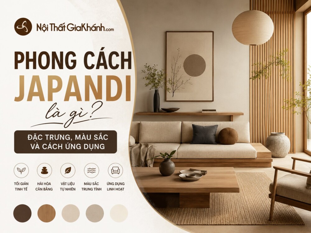 Phong Cách Japandi Là Gì? Đặc Trưng, Màu Sắc Và Cách Ứng Dụng 2026