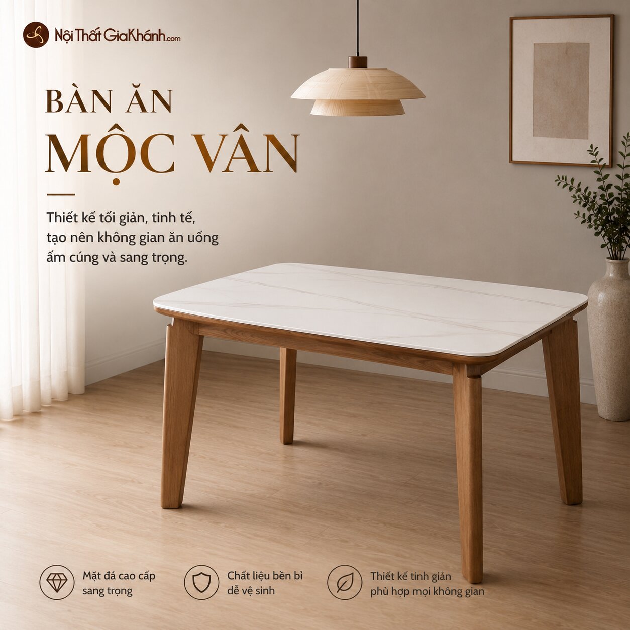 Bàn Ăn Mộc Vân