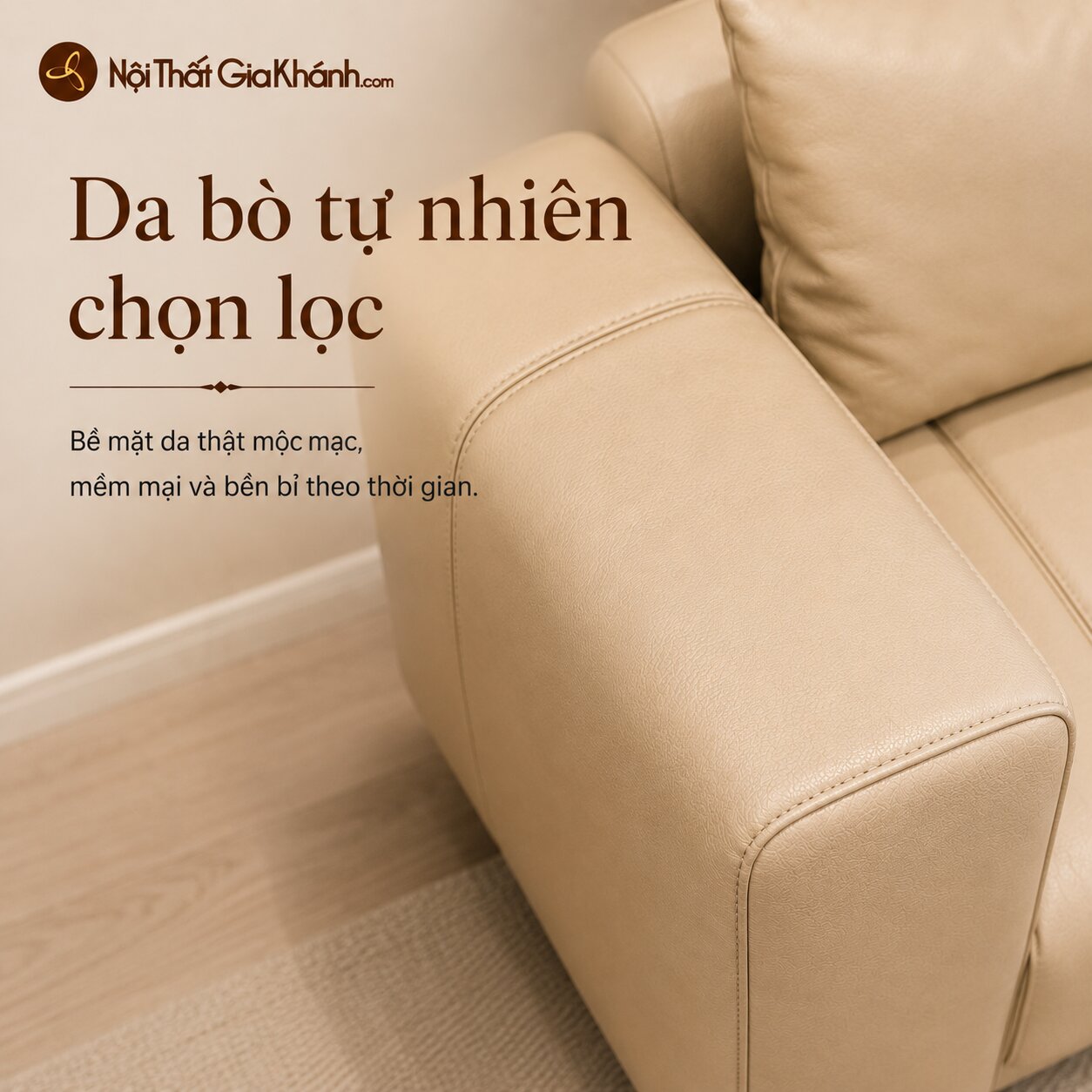 Sofa SERENITY - Sofa Hiện Đại Luxury Cho Phòng Khách Sang Trọng SBH361