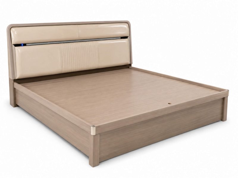 Giường ELYSIA - Giường Ngủ 1m8 Có Tủ Lưu Trữ Hiện Đại GN2N-3