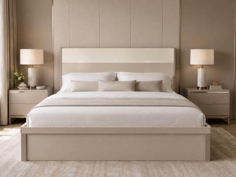Giường Ngủ ELLORA - Giường Ngủ Thông Minh Có Hộc Trữ Đồ GN2571