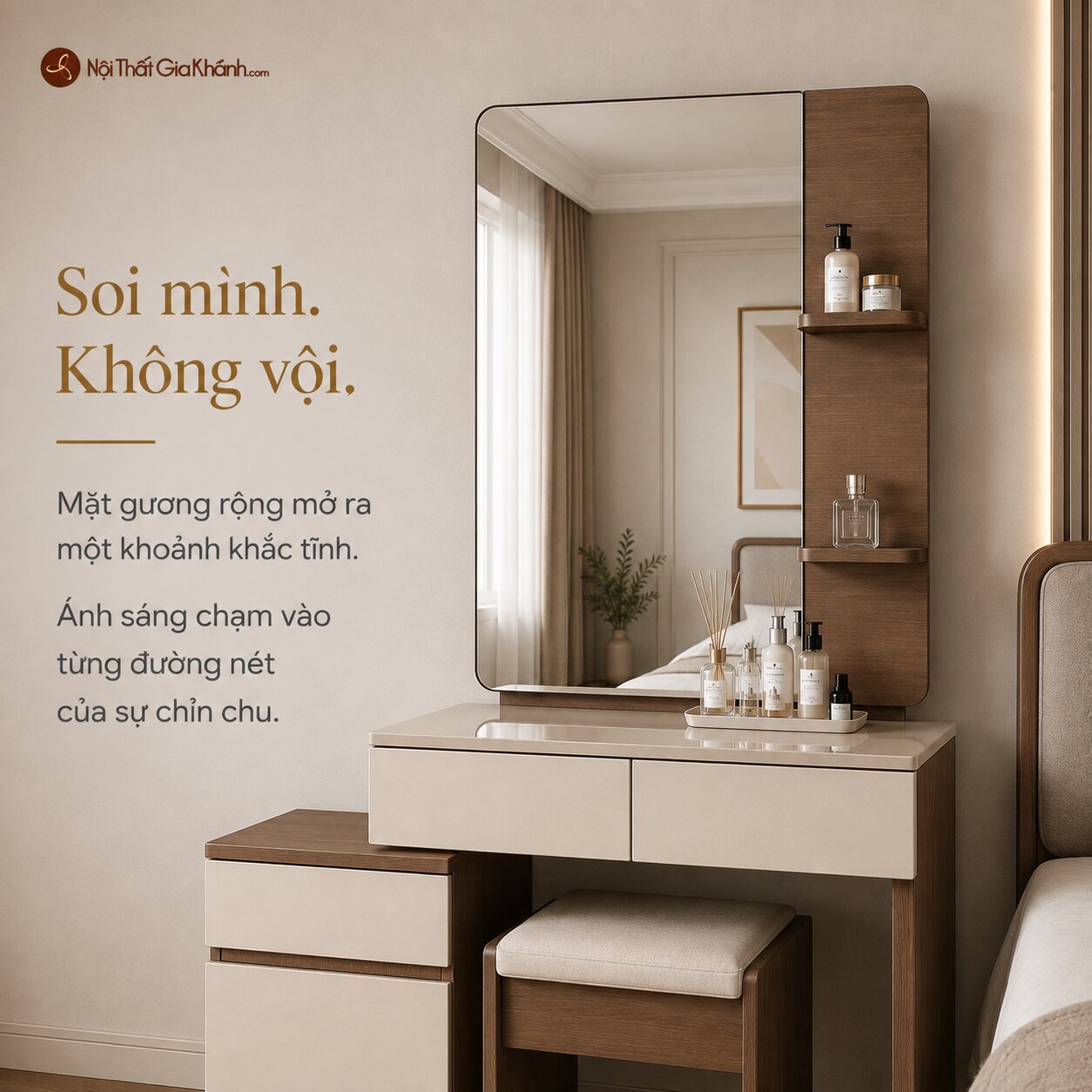 Bàn Phấn MILA