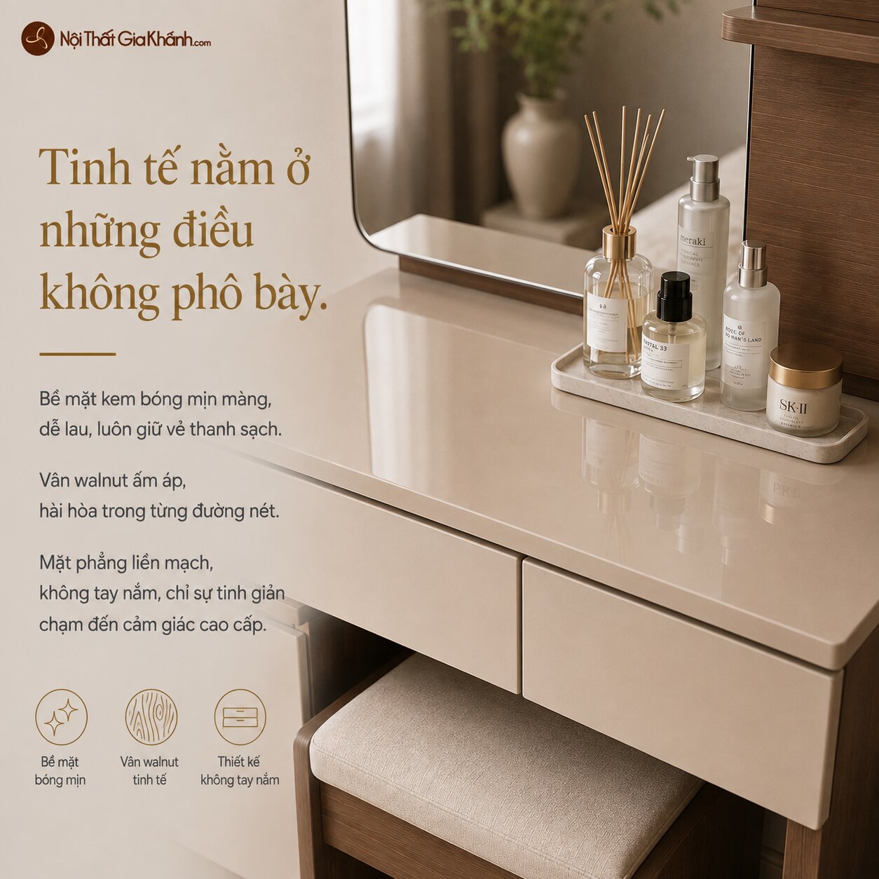 Bàn Phấn MILA
