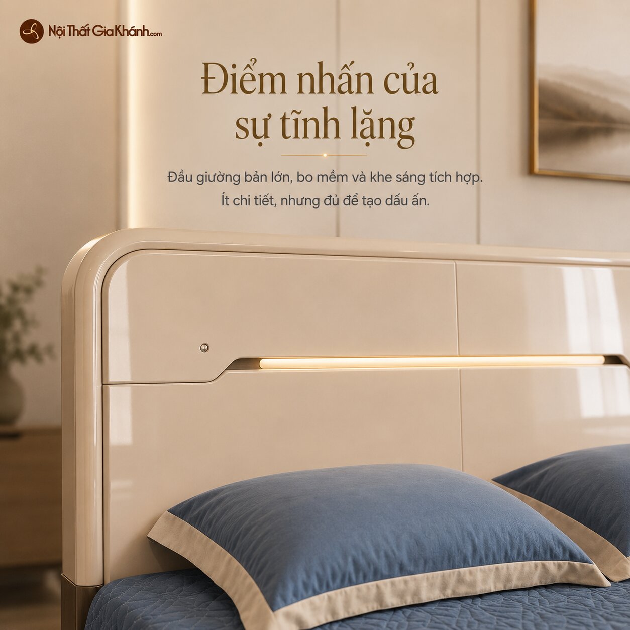 Giường Ngủ CELINE - Giường Ngủ Hiện Đại Phong Cách Bắc Âu GN2A-2
