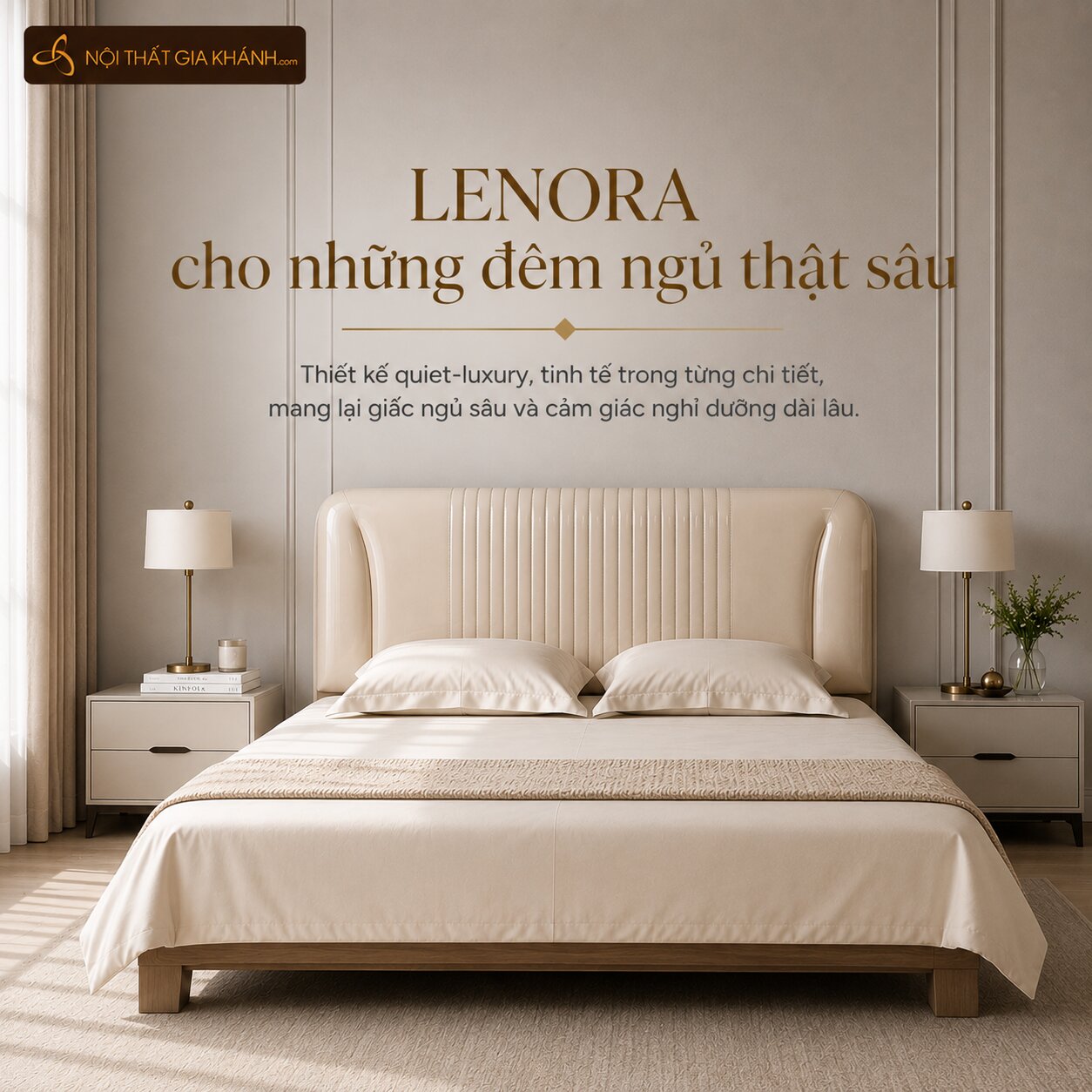 Giường Ngủ LENORA