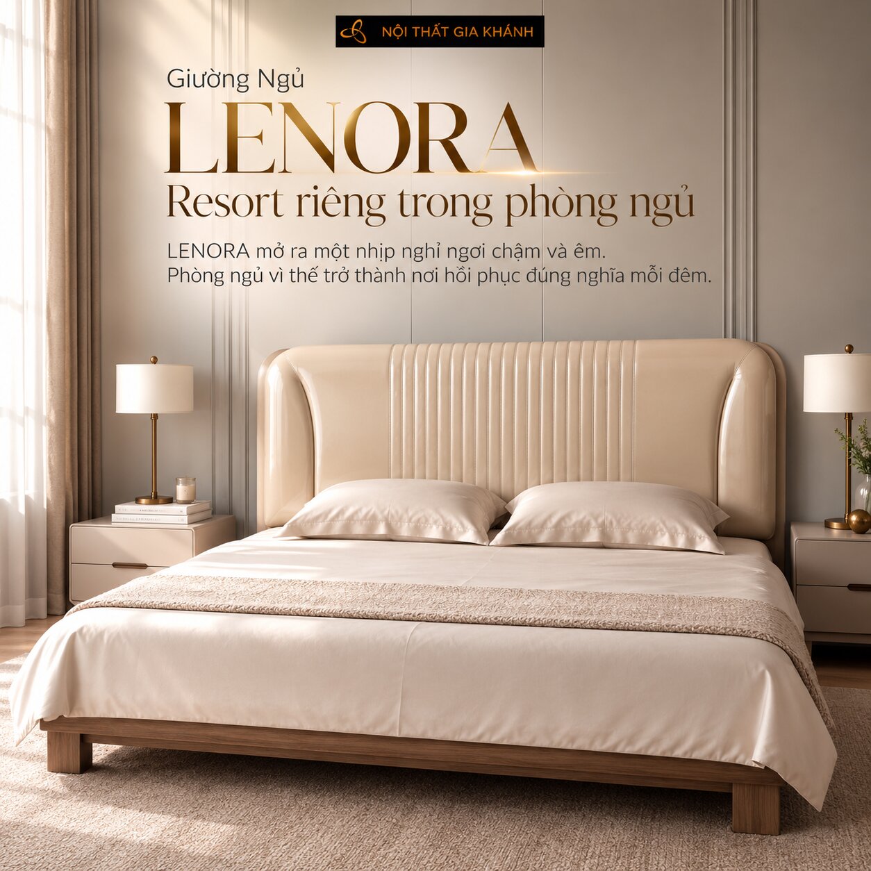 Giường Ngủ LENORA