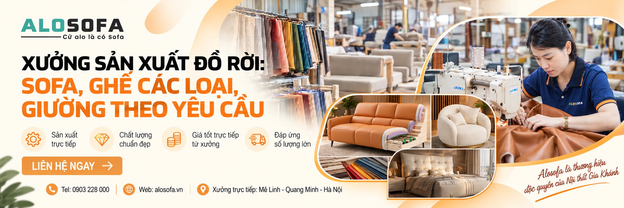 Alosofa Xuong – Nội Thất Gia Khánh