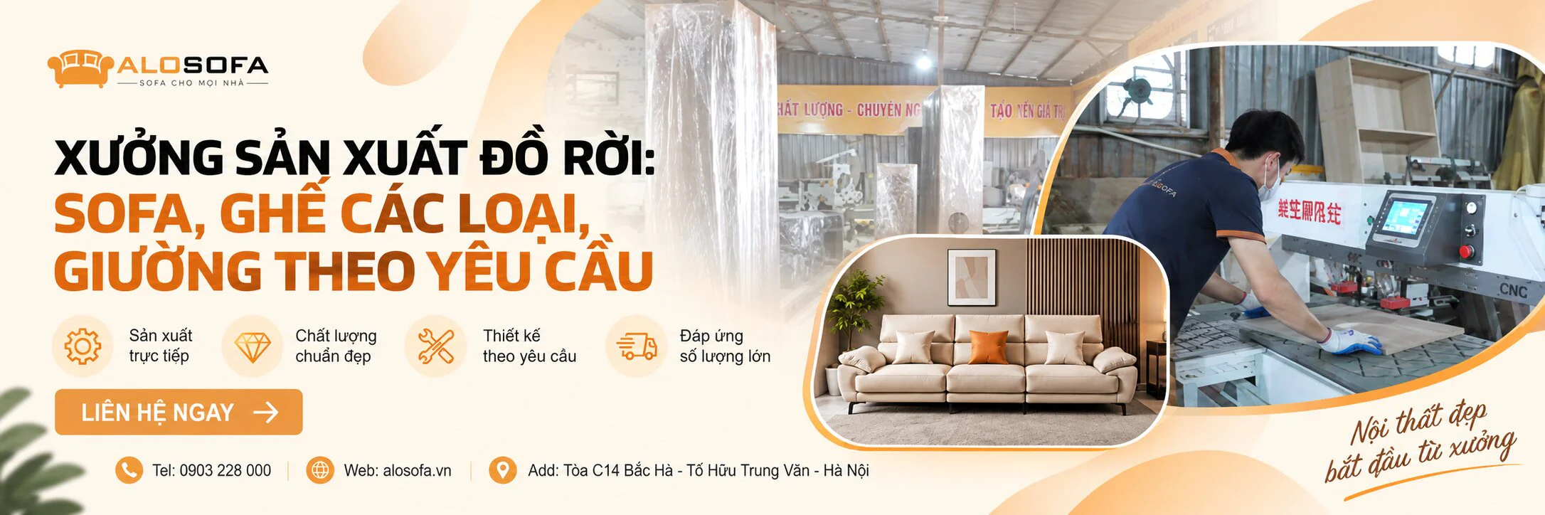 Xuong San Xuat Alosofa – Nội Thất Gia Khánh