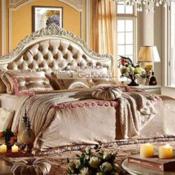 Bộ phòng ngủ tân cổ điển đẳng cấp đại gia 88636BG