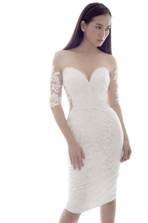 10 thiết kế váy cưới ngắn vừa trẻ trung nhưng vẫn sang trọng 24 Váy Cưới Ngắn Ôm
